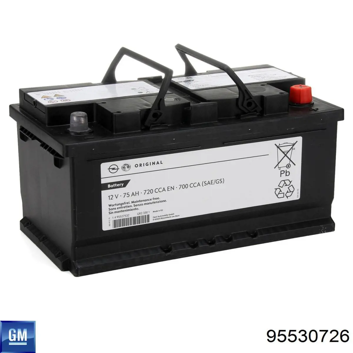 Comprar 95530726 General Motors Batería de coche