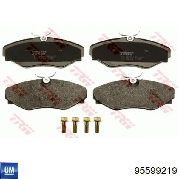 Pastillas de freno delanteras Renault Trafic 2 FL