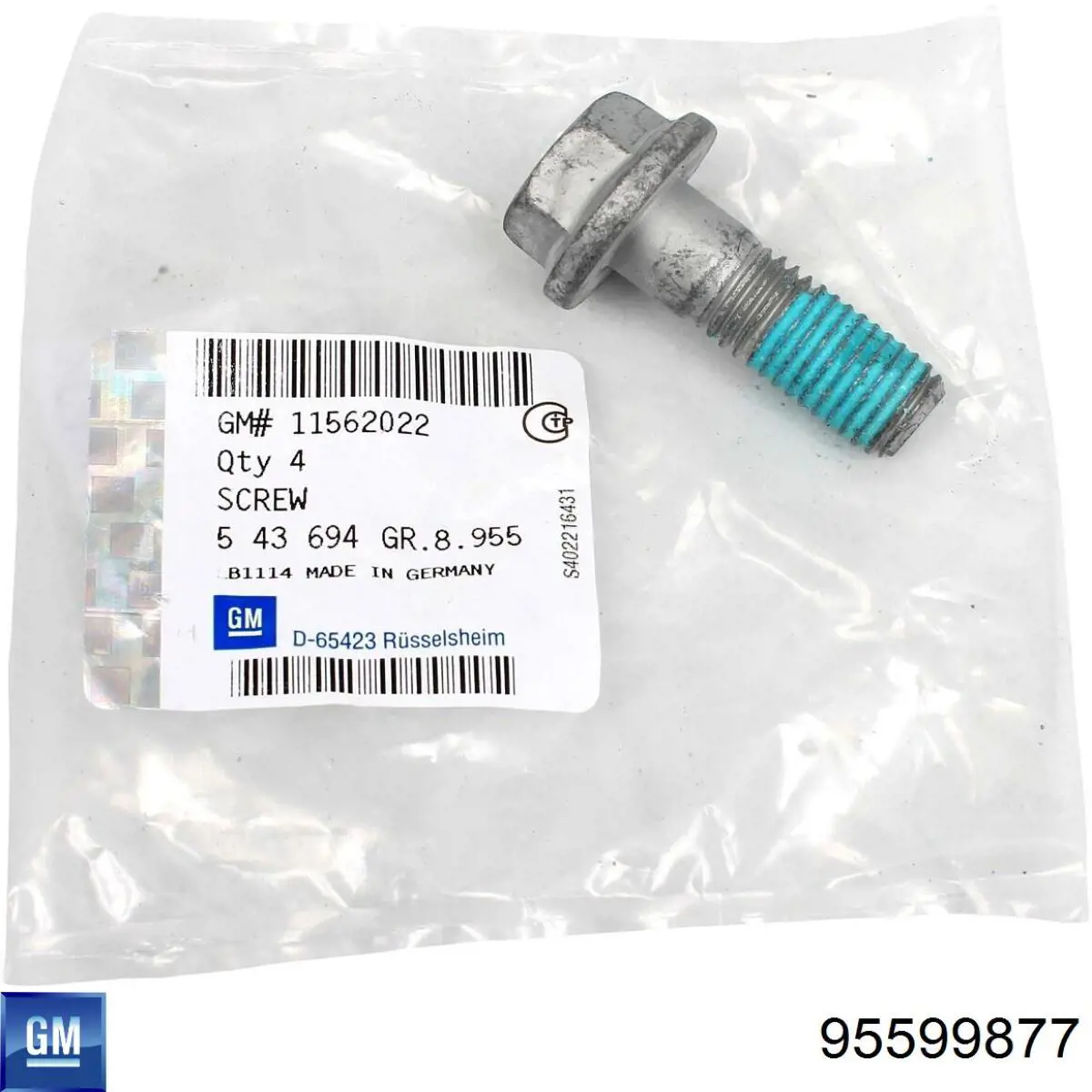 Aceite para motor General Motors 95599877