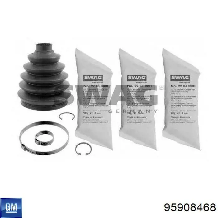 Fuelle de palier delantero exterior 95908468 General Motors