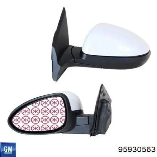 Espejo izquierdo FPS FP1712M01 precio, desde 79,24 EUR