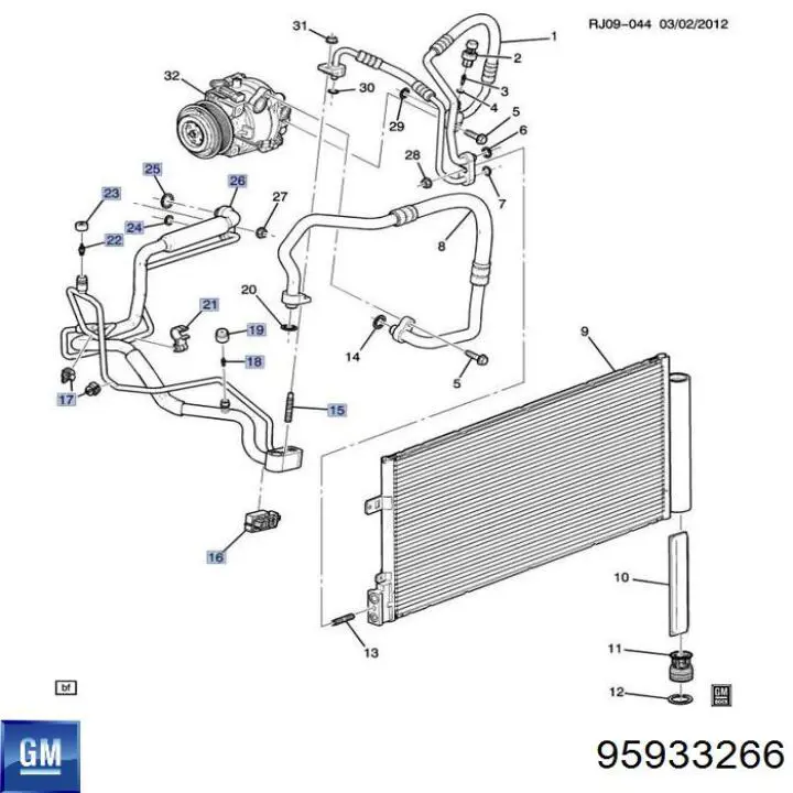  General Motors 95933266 precio, desde 49,37 EUR