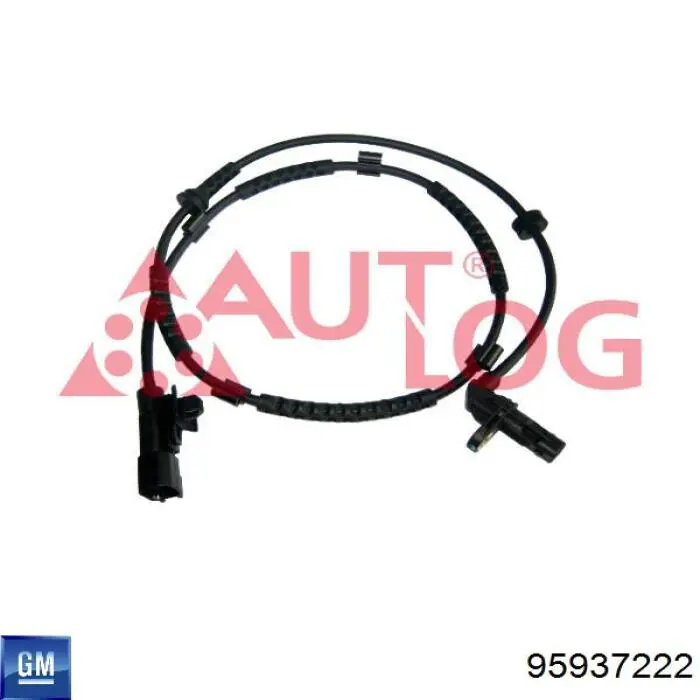 95937222 General Motors sensor abs delantero derecho