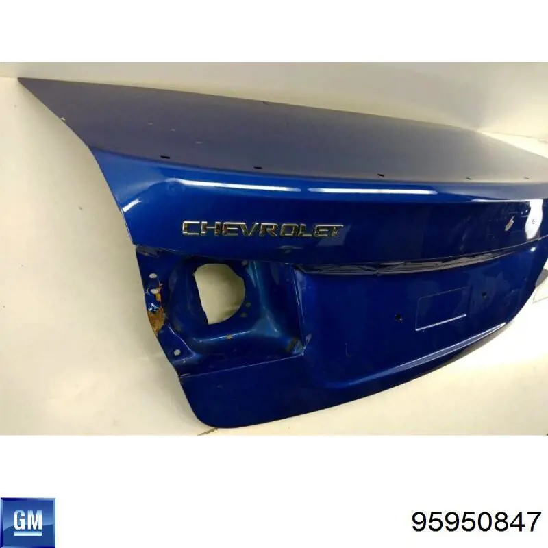 Tapa del maletero para Chevrolet Cruze (J300)