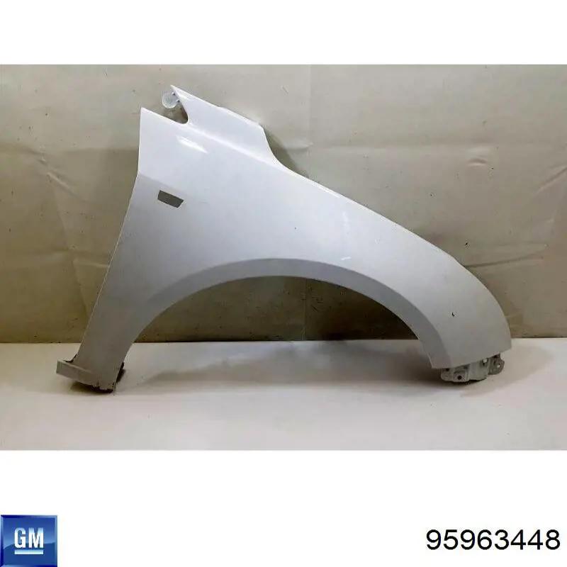Guardabarros delanteros derecho General Motors 95963448 precio, desde 65,10 EUR