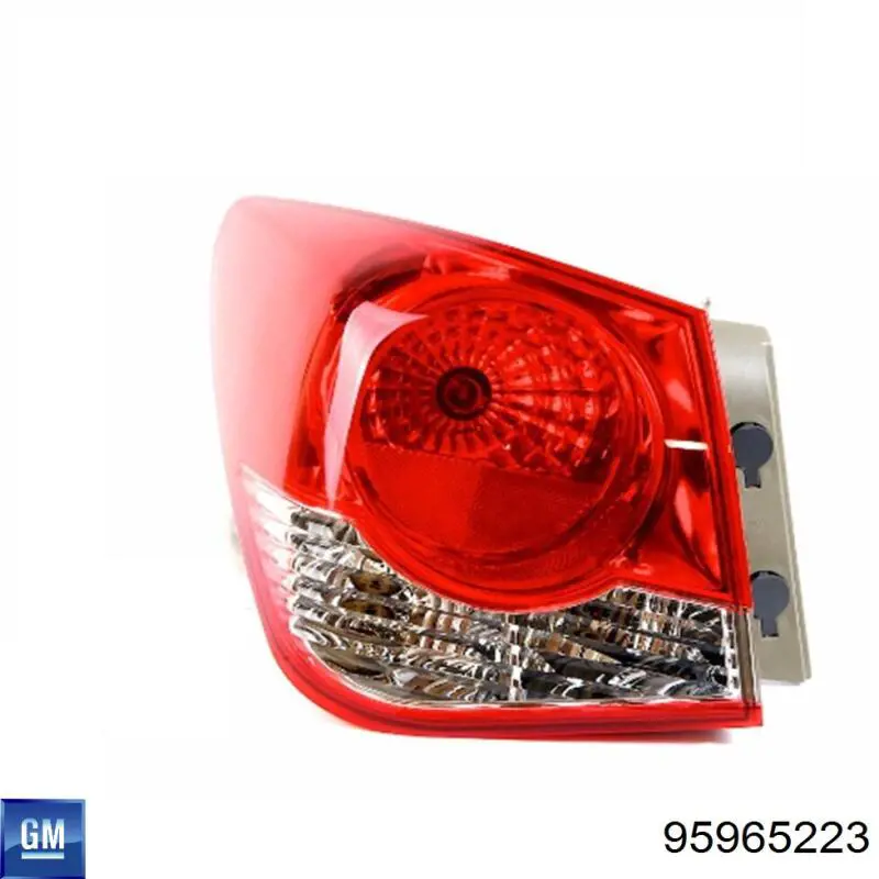 Piloto trasero exterior izquierdo FP1711F1T TYC