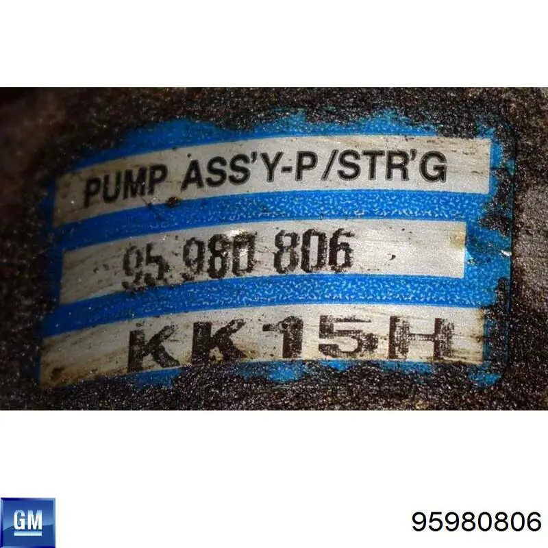 Bomba de dirección asistida  General Motors 95980806 precio, desde 111,80 EUR