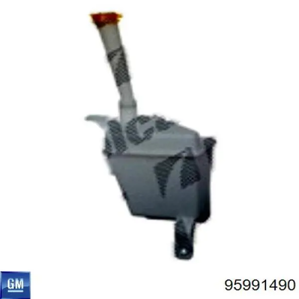 95991490 General Motors Botella limpiaparabrisas