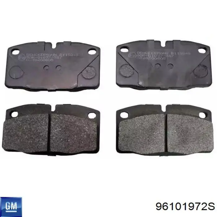 Comprar 96101972S General Motors Pastillas delanteras de freno