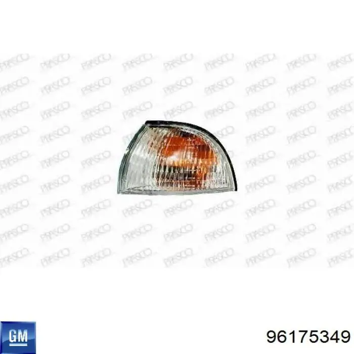 Intermitente izquierdo 96175349 General Motors