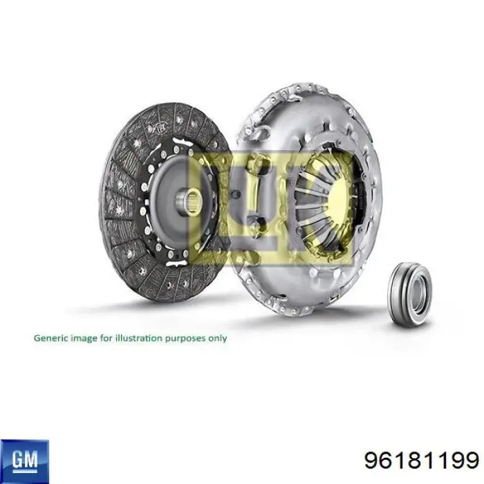 Plato de presión del embrague Blue Print ADG03214N