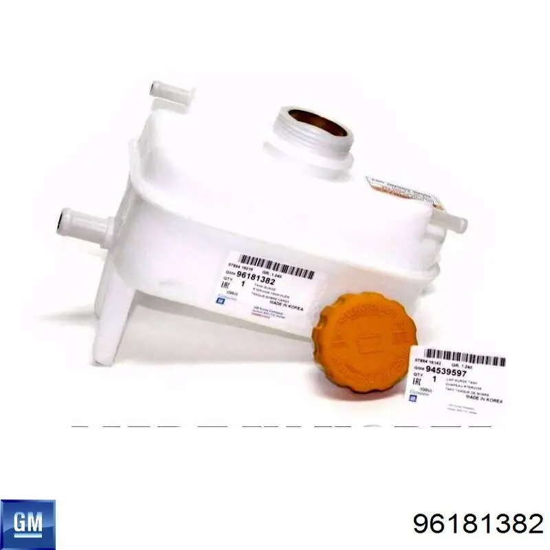 Botella de expansión General Motors 96181893