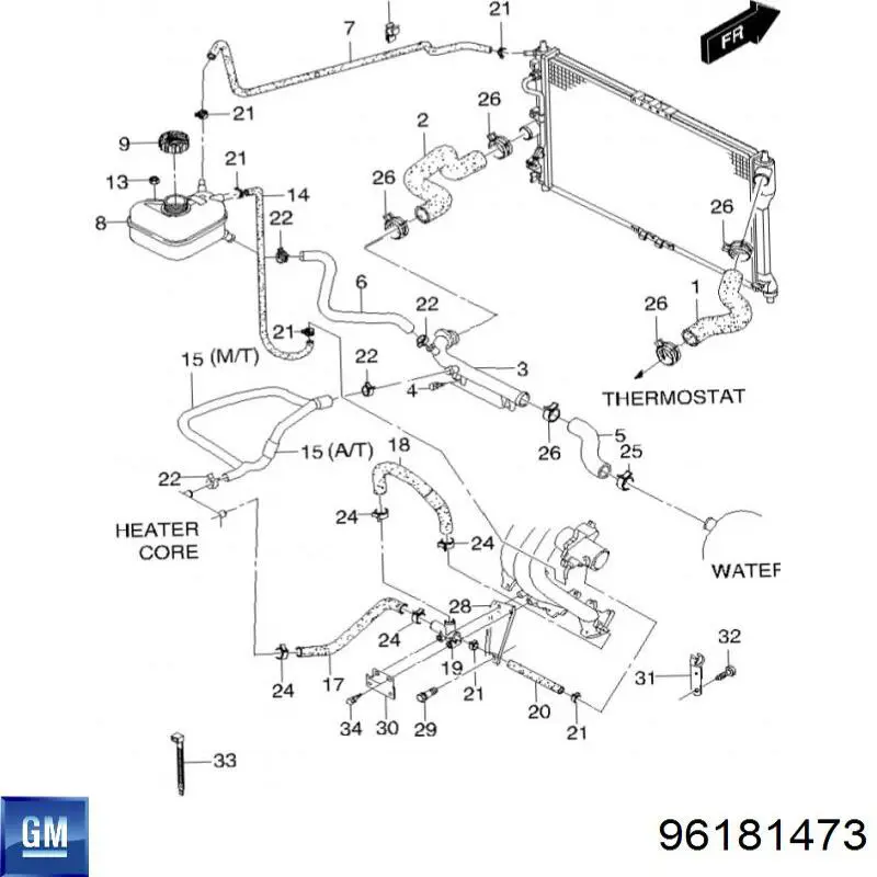 96181473 General Motors