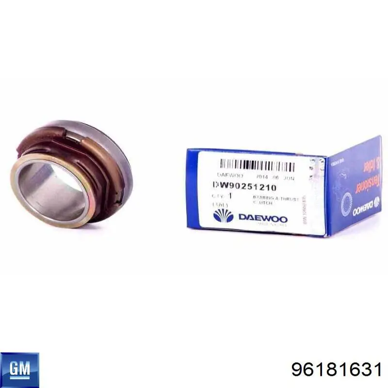Cojinete de desembrague General Motors 96181631 precio, desde 13,95 EUR