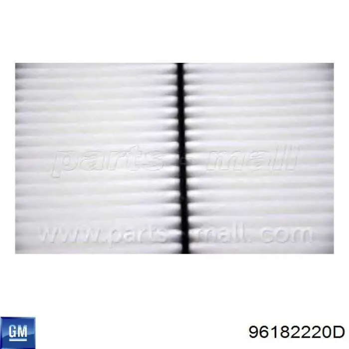 96182220D General Motors Filtro de aire de motor