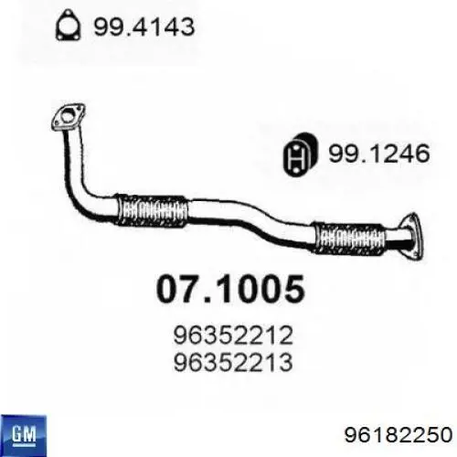 Comprar 292069 Bosal Silenciador delantero