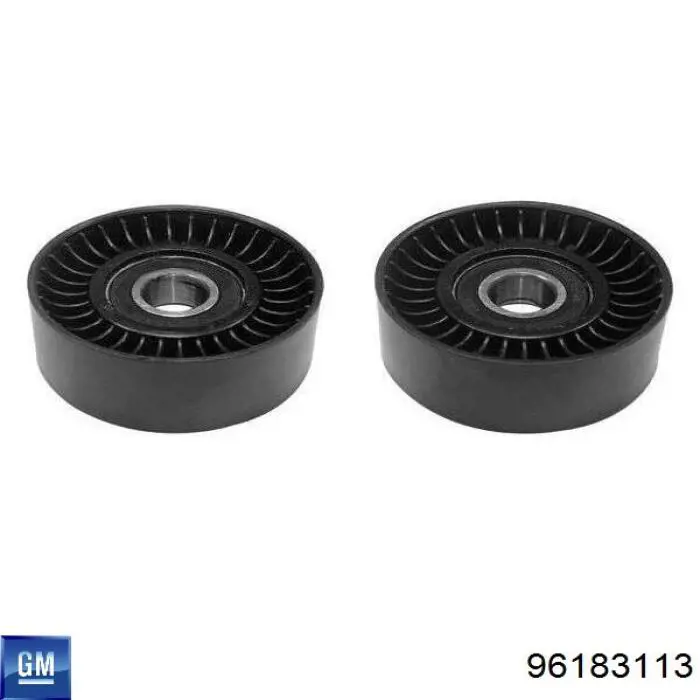 Polea inversión/guía, correa auxiliar servicios General Motors 96183113 precio, desde 10,08 EUR
