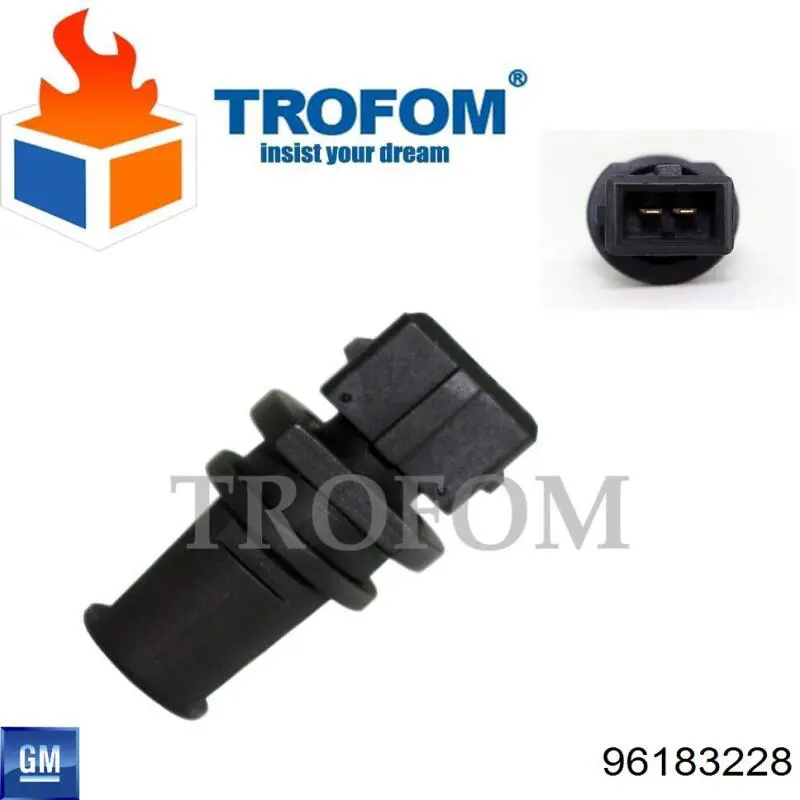Sensor, temperatura del aire de admisión Chevrolet Aveo 2 T250, T255