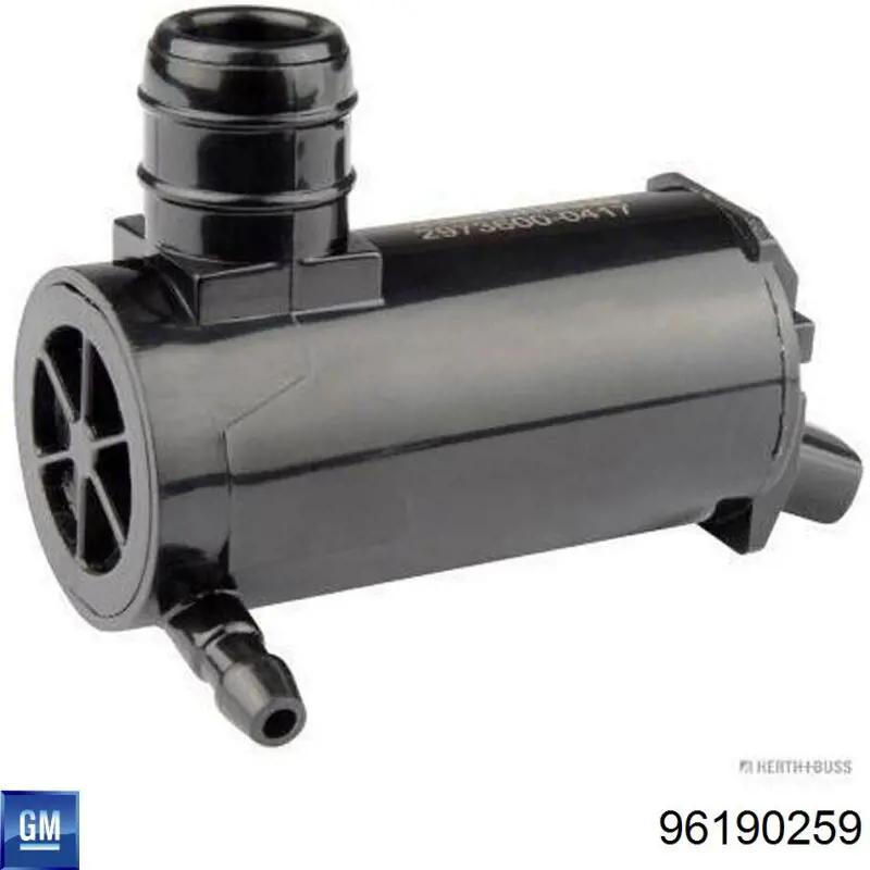 Bomba de agua limpiaparabrisas, delantera General Motors 96190259 precio, desde 7,84 EUR