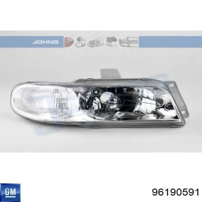 Faro derecho General Motors 96190591 precio, desde 68,24 EUR
