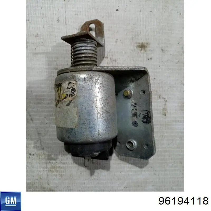 Motor de apertura/cierre del cierre del maletero (puerta trasera 3/5) 96194118 General Motors