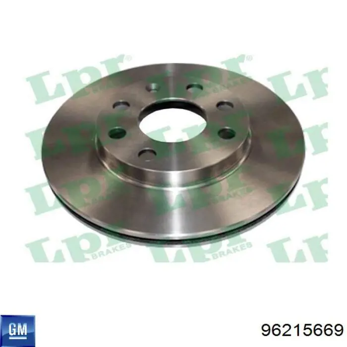 Freno de disco delantero Opel Astra 51, 52, F35, M35
