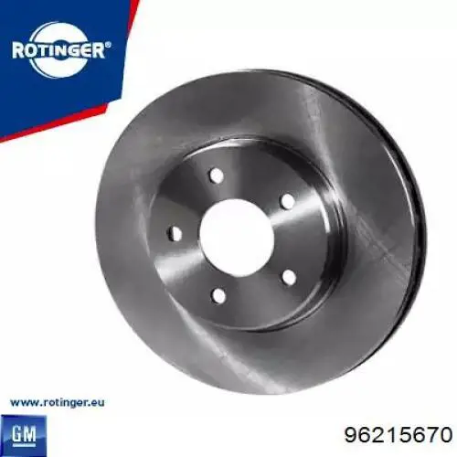 Disco de freno 96215670 General Motors