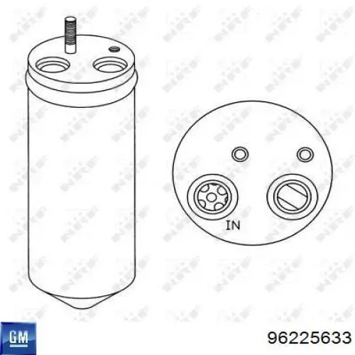 Filtro deshidratador aire acondicionado General Motors 96160606 precio, desde 19,93 EUR