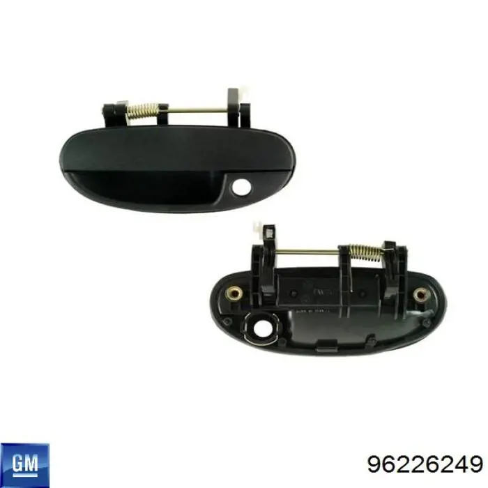 Manija exterior izquierda de puerta delantera RB0036 Korea (oem)