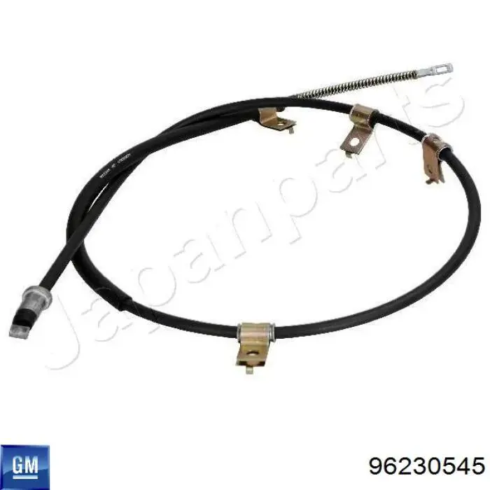 Cable de freno de mano trasero izquierdo General Motors 96230545
