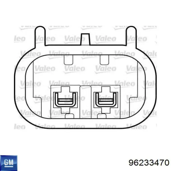 P96233470 General Motors mecanismo de elevalunas, puerta delantera izquierda