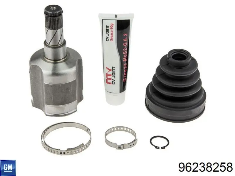 Semieje delantero izquierdo General Motors 96238258 precio, desde 103,09 EUR