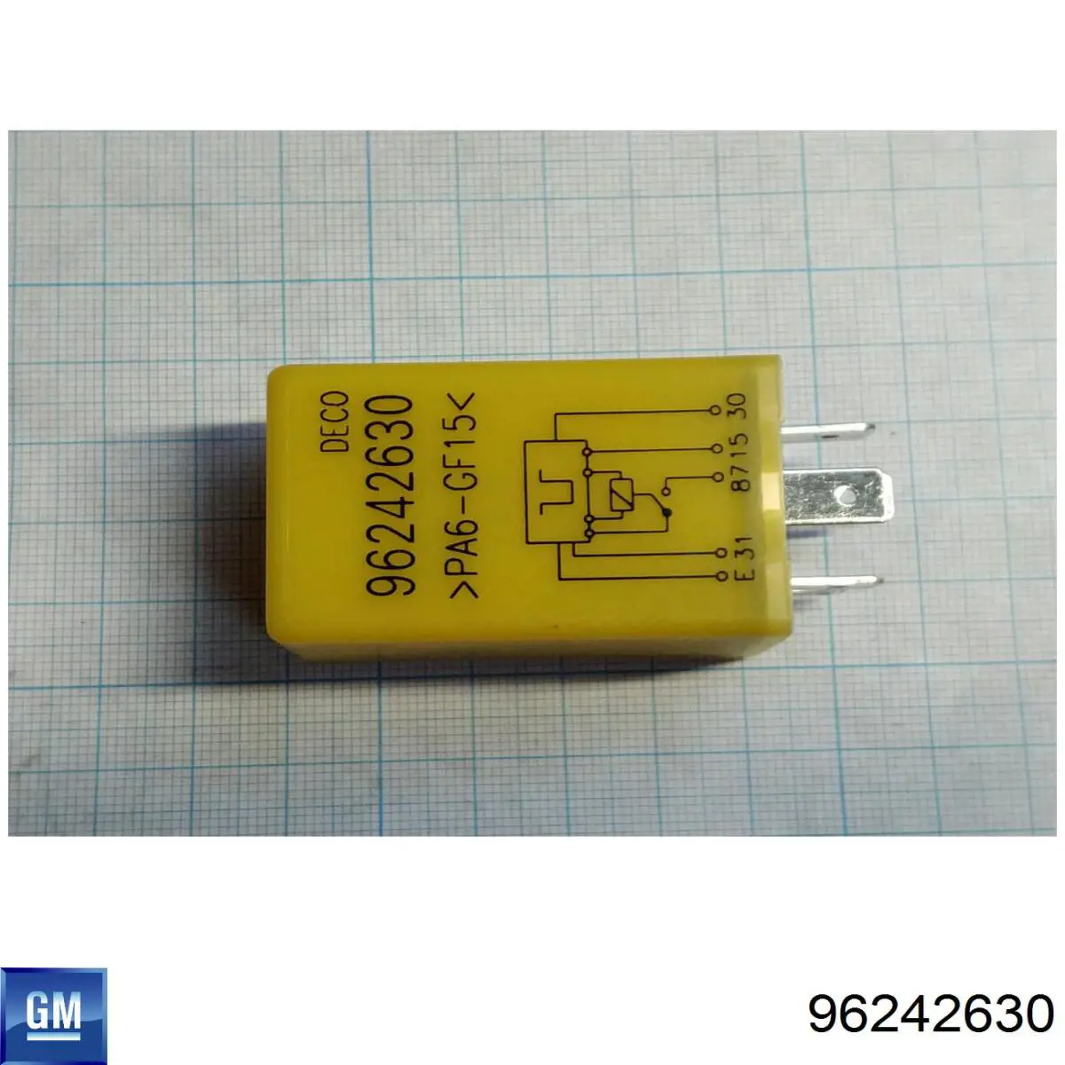Comprar 96242630 General Motors Relé de faro antiniebla