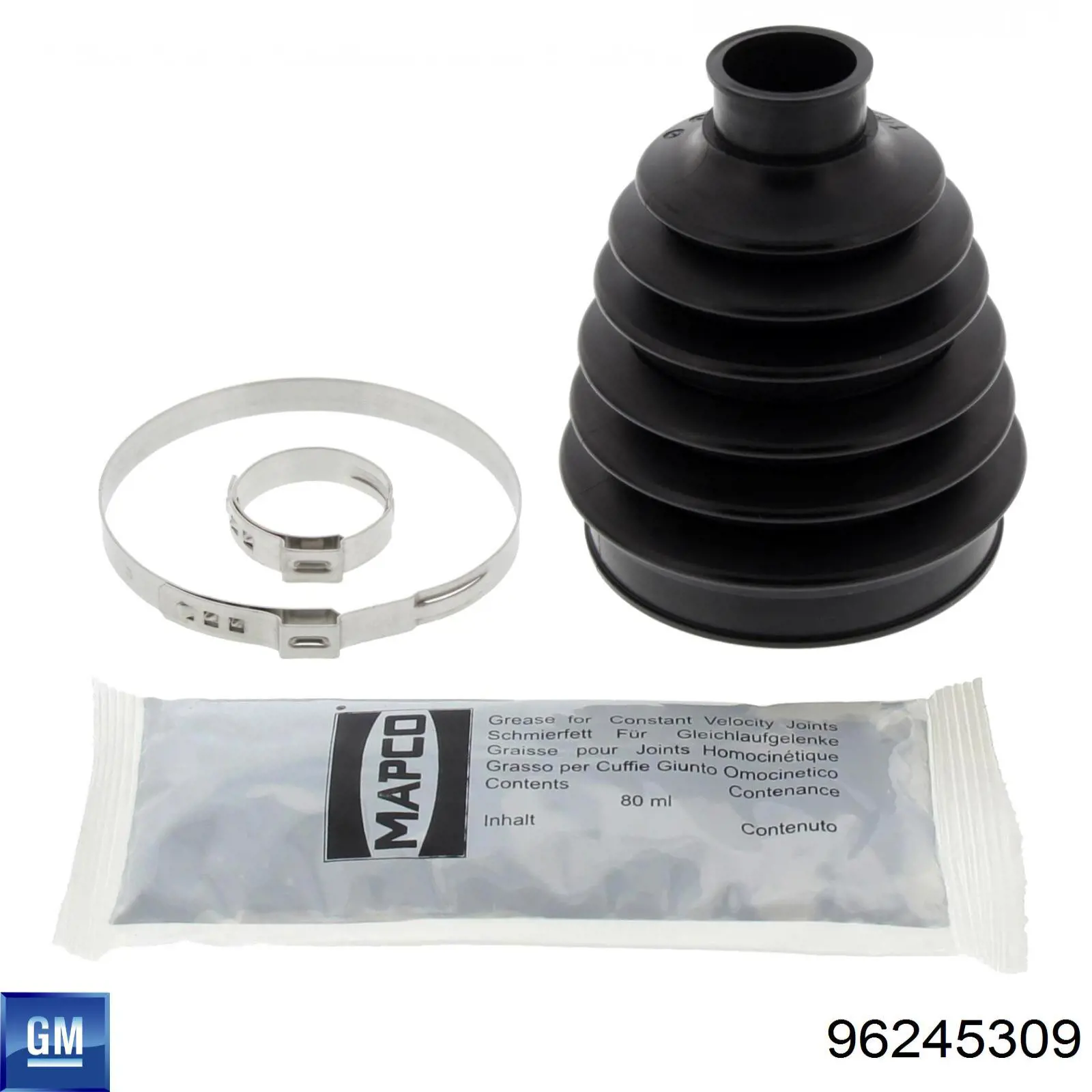 96245309 General Motors Fuelle transmisión delantero exterior