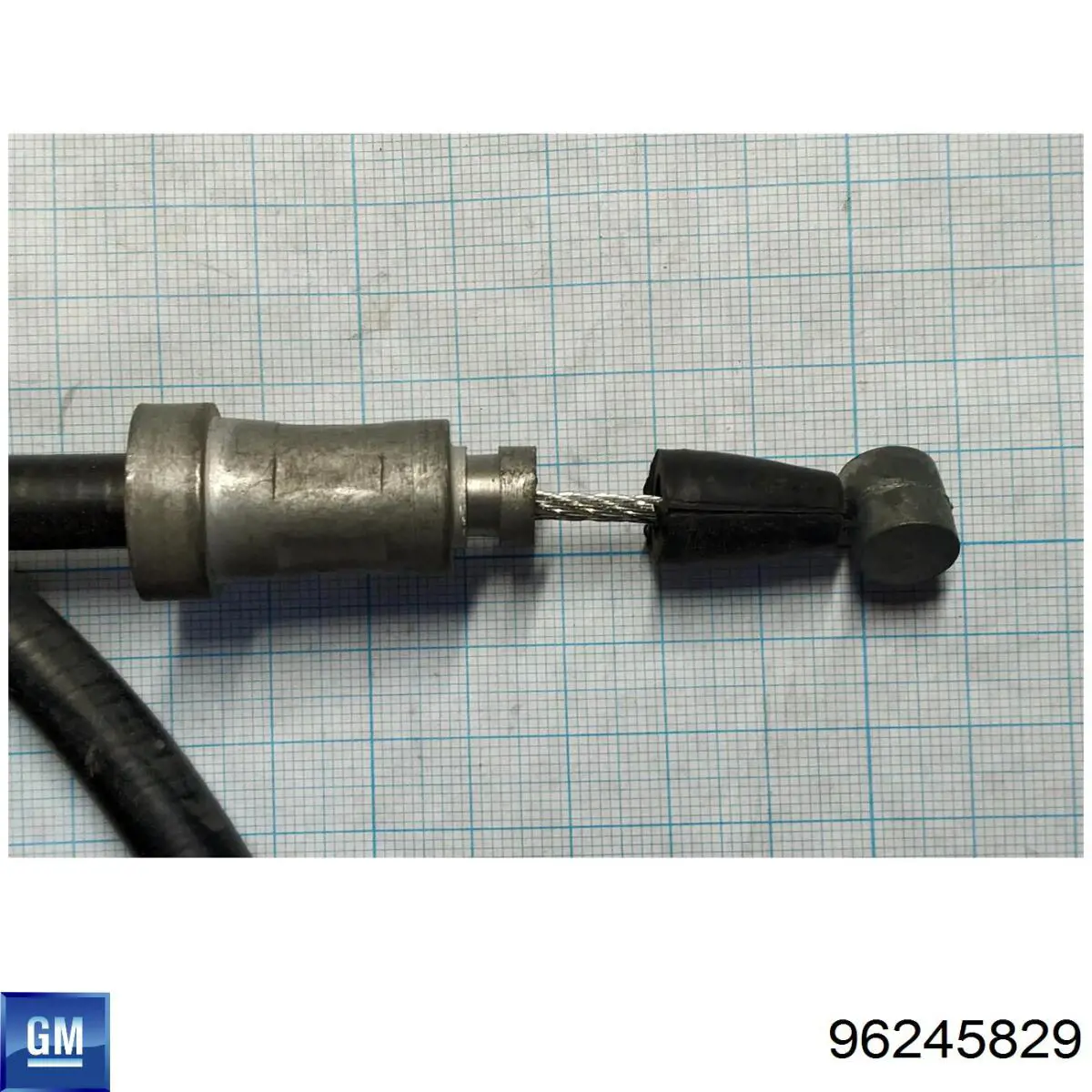 Cable de freno de mano trasero derecho 96245829 General Motors