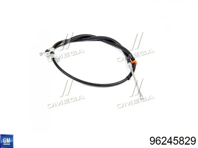 Cable de freno de mano trasero derecho EX45829 Euroex