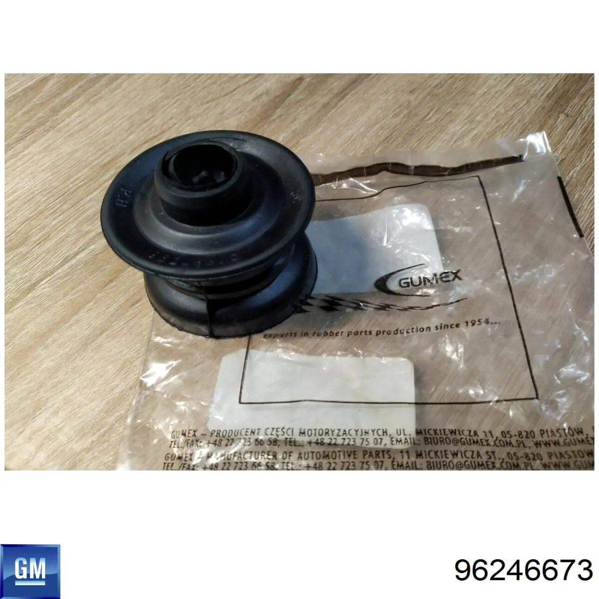 Comprar 96246673 General Motors Buje de vástago de amortiguador trasero