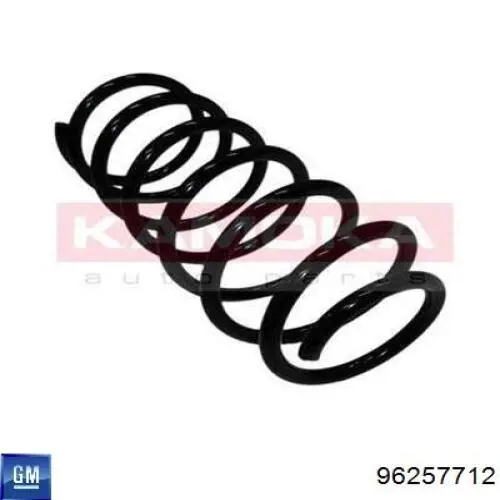 96257712 Opel muelle de suspensión eje delantero