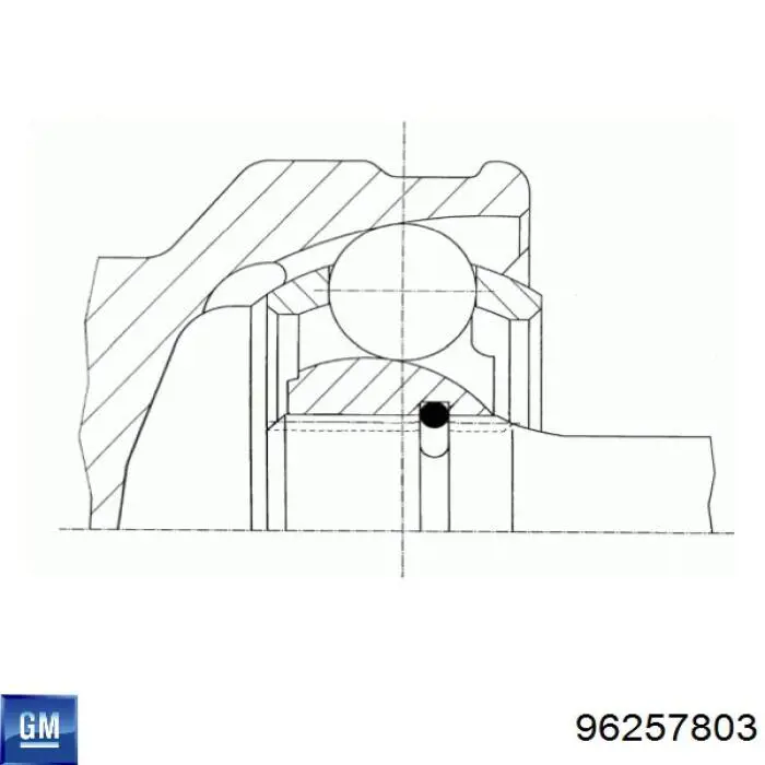 Comprar 96257803 General Motors Junta homocinetica