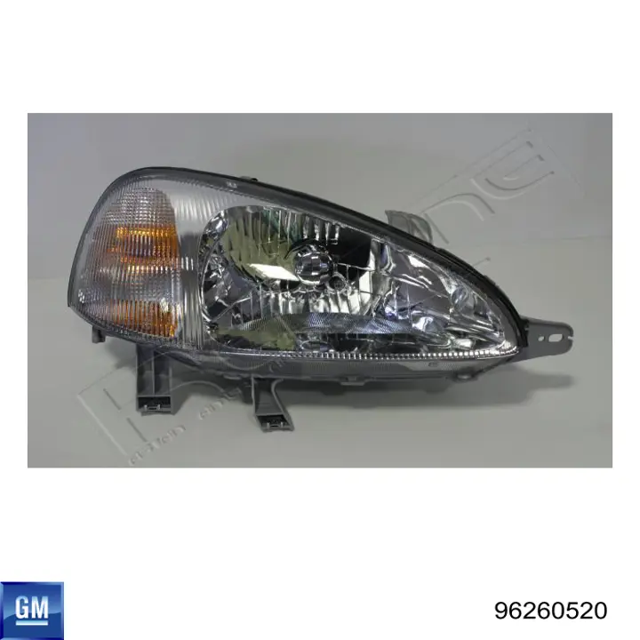 Faro derecho para Chevrolet Tacuma (KLAU)