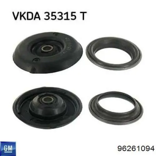 Comprar 96261094 General Motors Rodamiento de soporte del amortiguador delantero