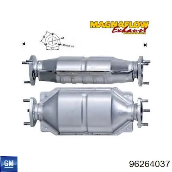 Comprar 96264037 General Motors Catalizador