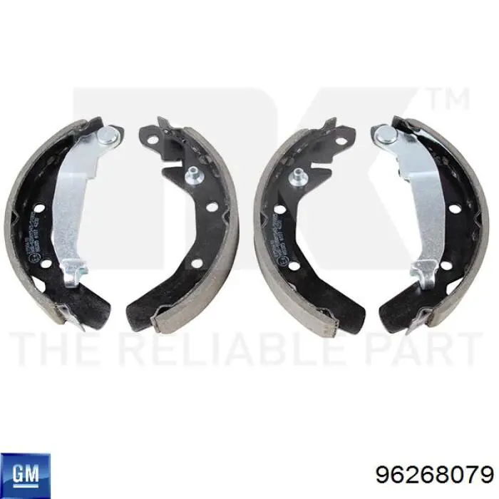 Zapatas de freno de tambor traseras General Motors 96268079 precio, desde 29,63 EUR