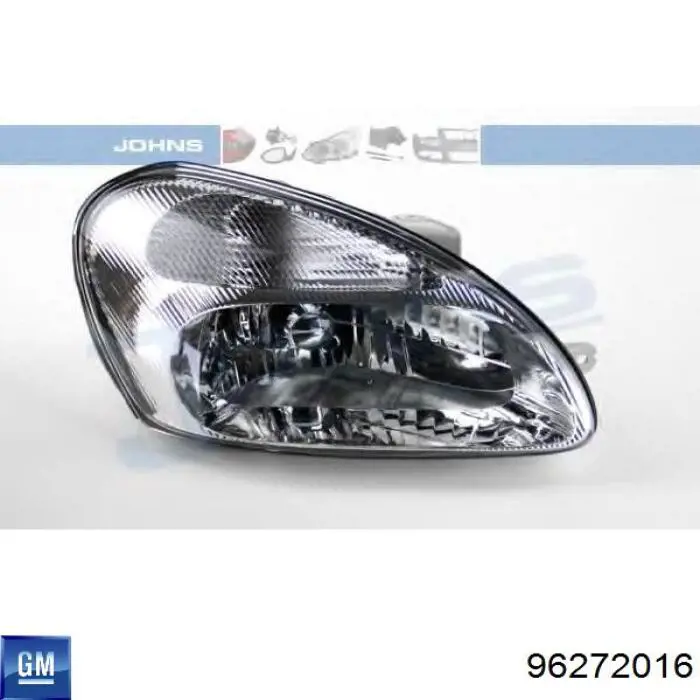 96272016 General Motors Luz derecha