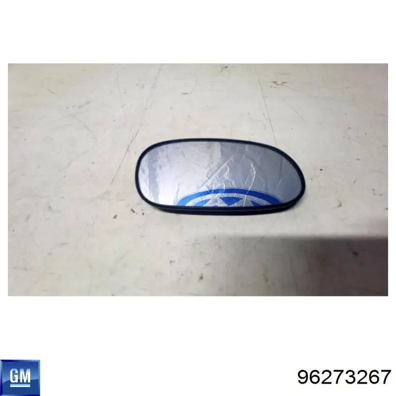 96273267 General Motors cristal de espejo retrovisor exterior derecho