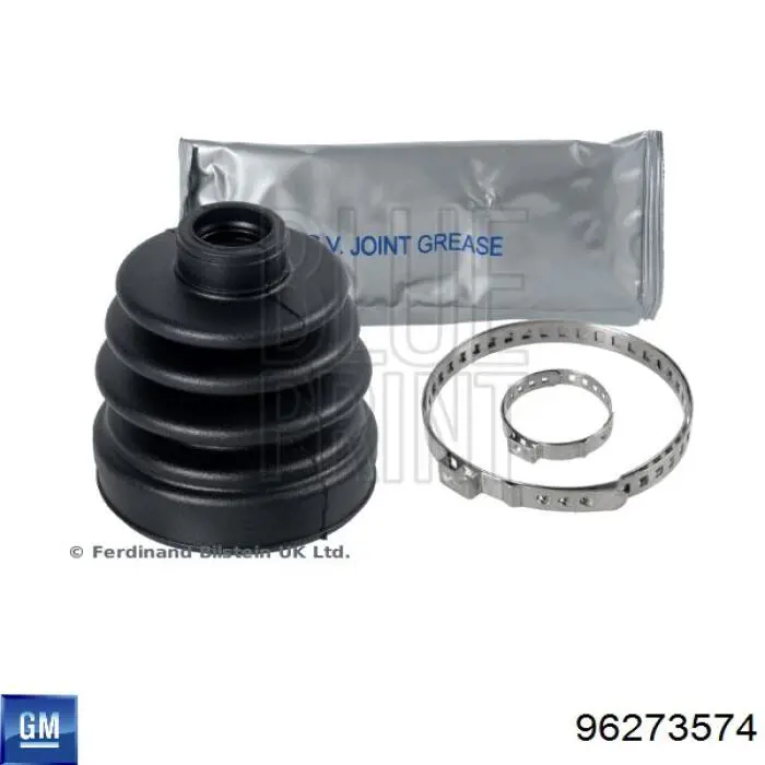 Fuelle de semieje delantero interior 96273574 General Motors