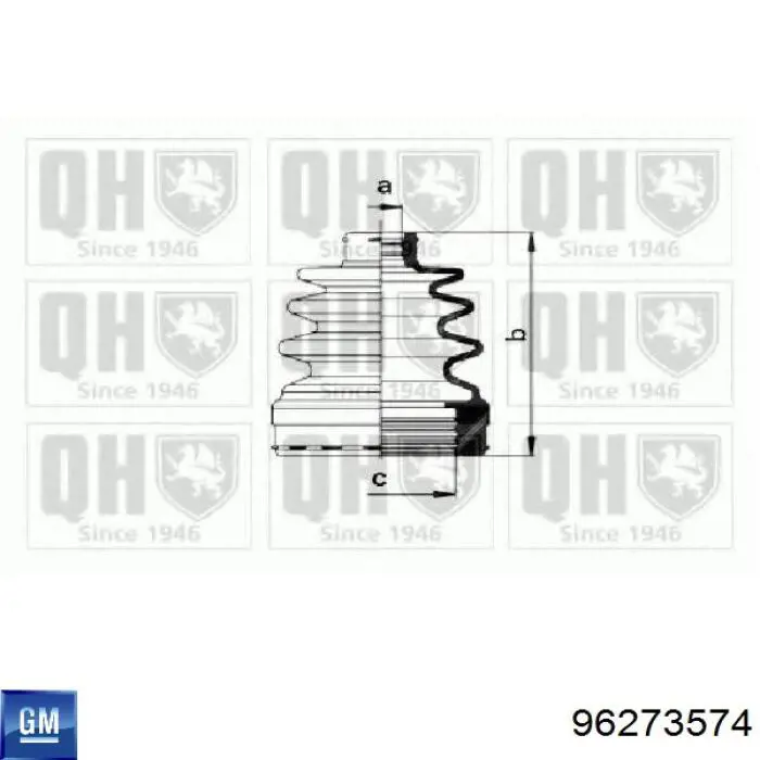 Comprar 96273574 General Motors Fuelle de semieje delantero interior