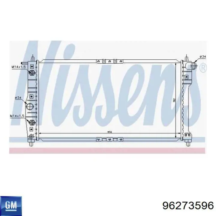 Água radiador General Motors 96273596 precio, desde 60,98 EUR