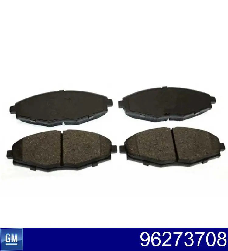 Pastillas de freno delanteras 96273708 General Motors