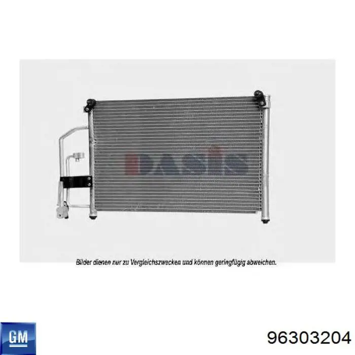 Comprar 96303204 General Motors Condensador de aire acondicionado